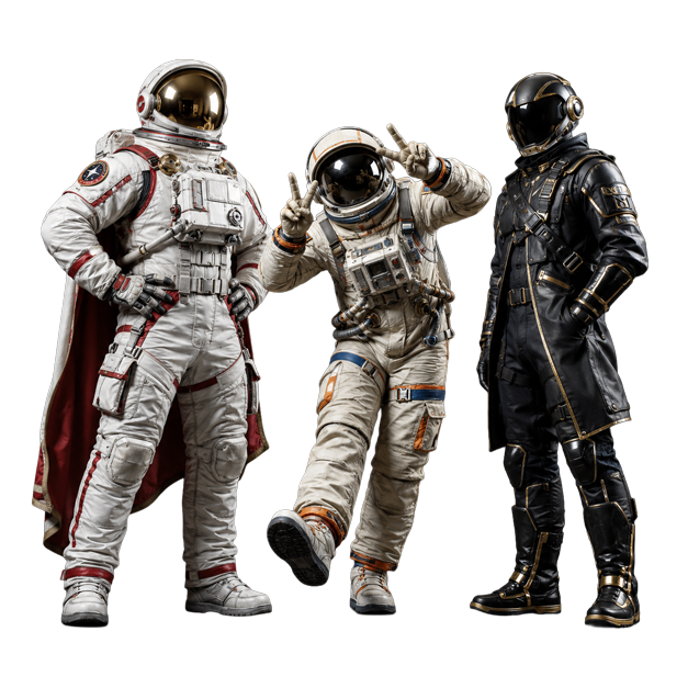 Equipo Rocket Ads astronautas